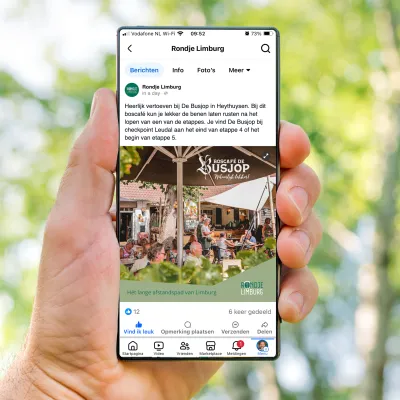 Rondje Limburg partners op social media